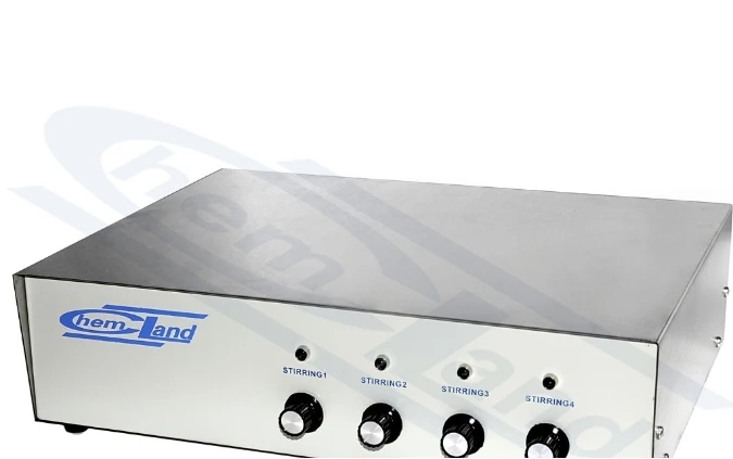 Mieszadło magnetyczne 4 polowe bez grzania (4x1000ml)